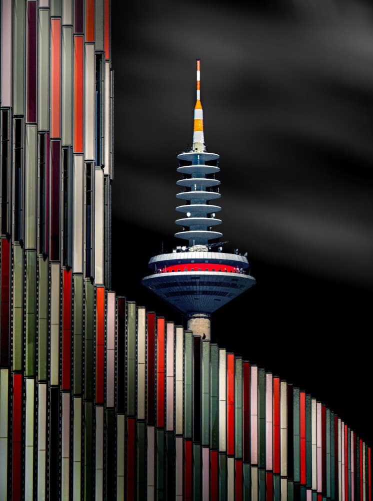 Colorful Urban Architecture by Stephan Rückert — canvas wall art