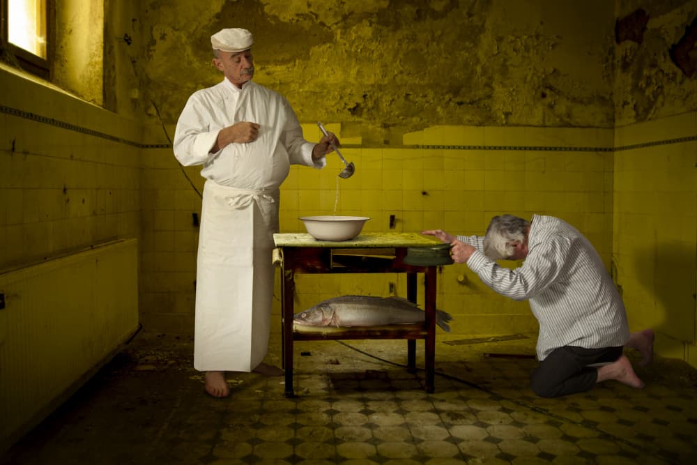 Old Kitchen Ritual by Christine von Diepenbroek — canvas wall art