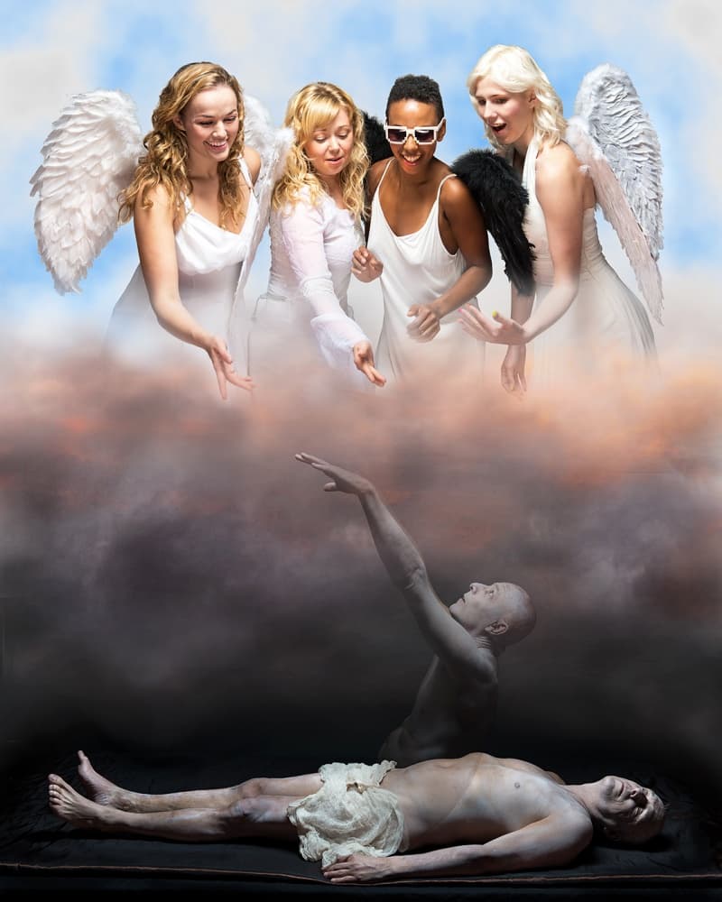 Soul's Ascent to Angels by Derek Galon MA FRPS FOPS — canvas wall art