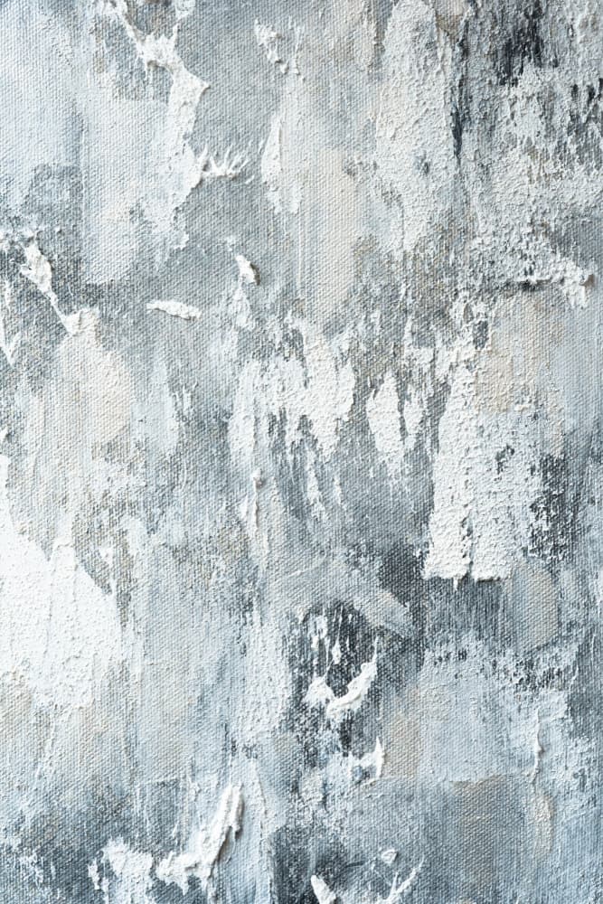 Textured Layers Of White And Gray by uplusmestudio — canvas wall art
