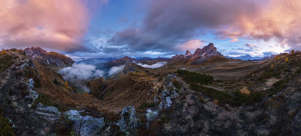 Autumn Mountain Twilight by Jan Šmíd Master QEP — canvas wall art