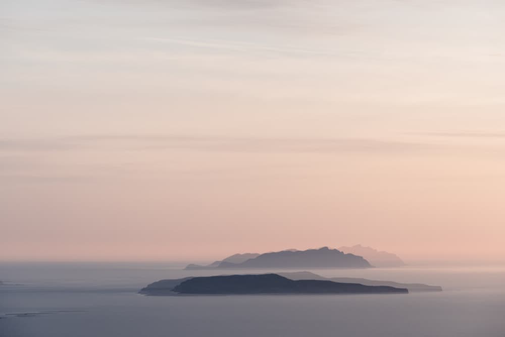 Misty Island Dawn by Photolovers — canvas wall art