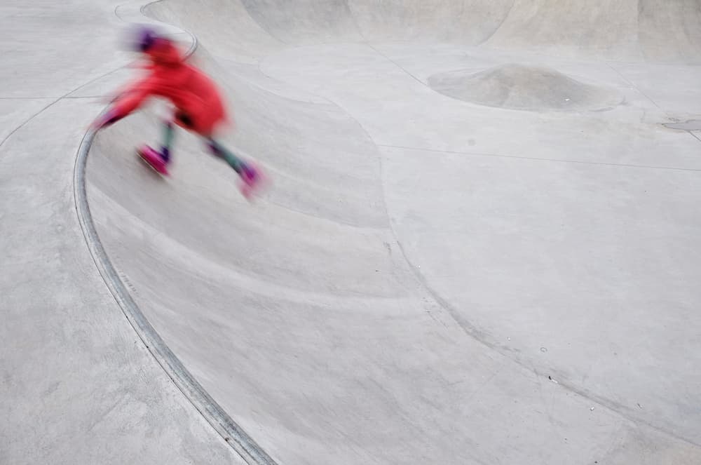 Dynamic Skate Session by Ali Ayer — canvas wall art