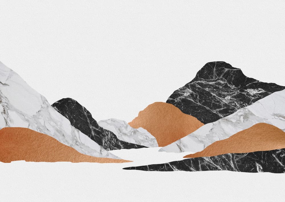Marble Landscape II by Orara Studio — canvas wall art