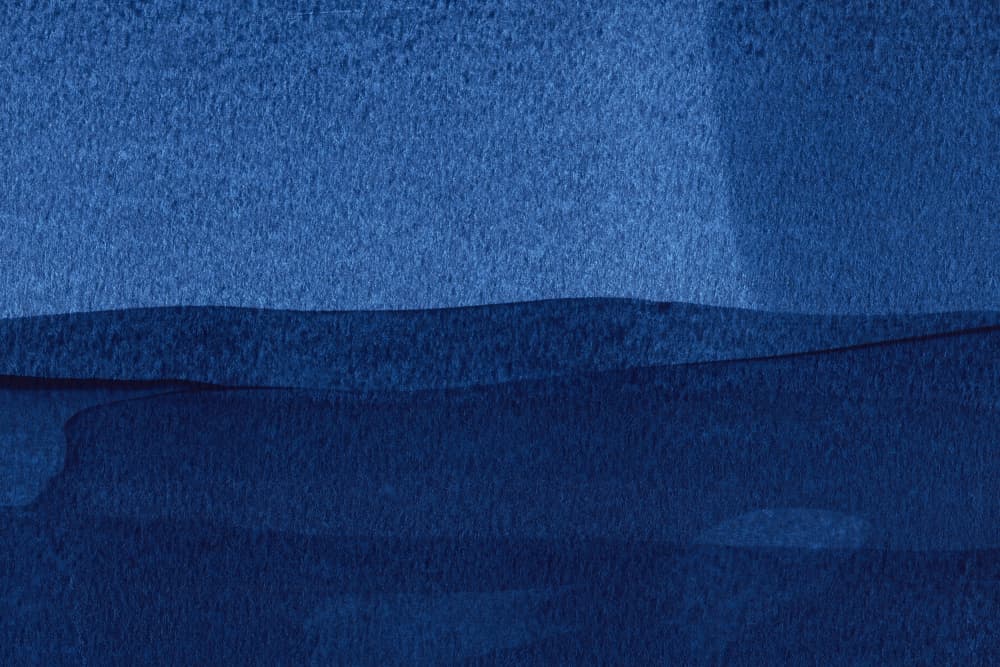 Blue Texture Flowing Vertical Lines by uplusmestudio — canvas wall art