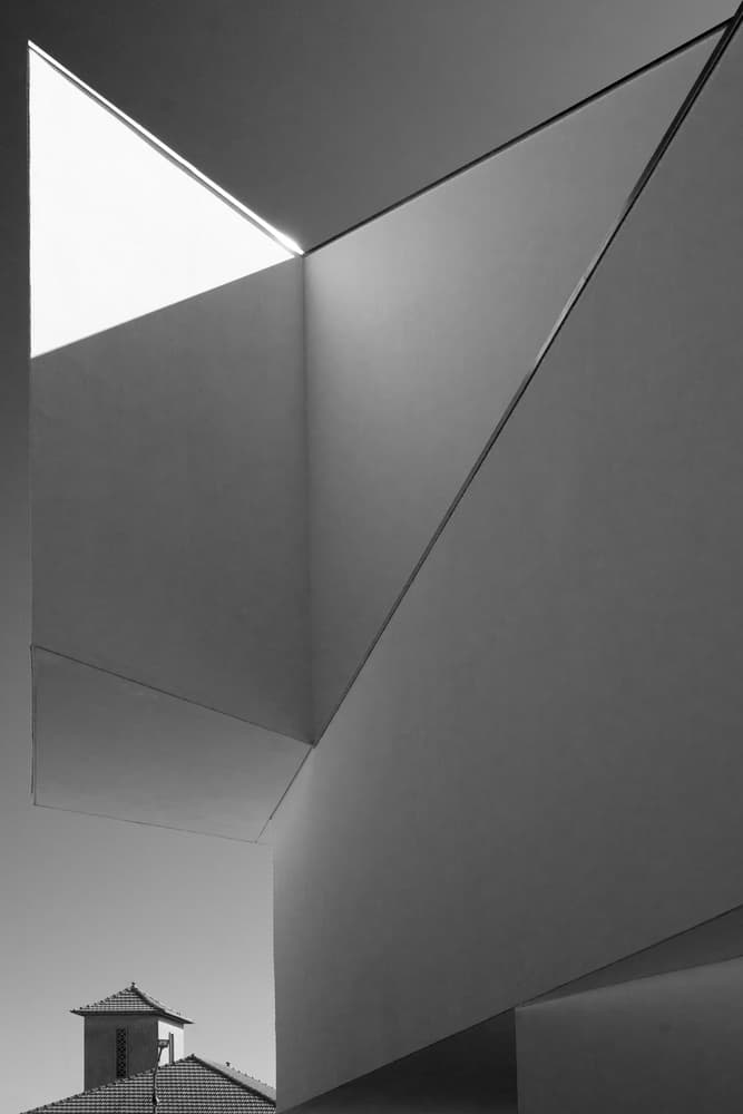 Geometric Light Play by Luc Vangindertael (laGrange) — canvas wall art