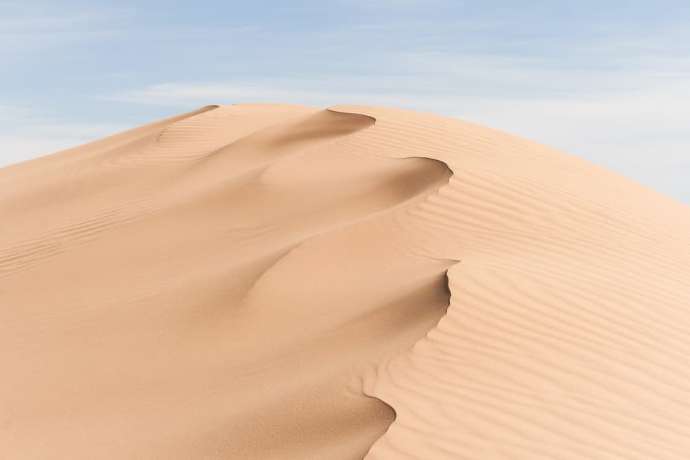 Soft Desert Curves by Photolovers — canvas wall art