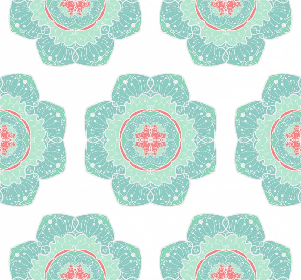 Elegant Mandala Blooms by Marika Barsrsind β canvas wall art