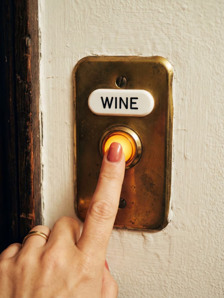 Press For Wine by Andreas Magnusson — canvas wall art