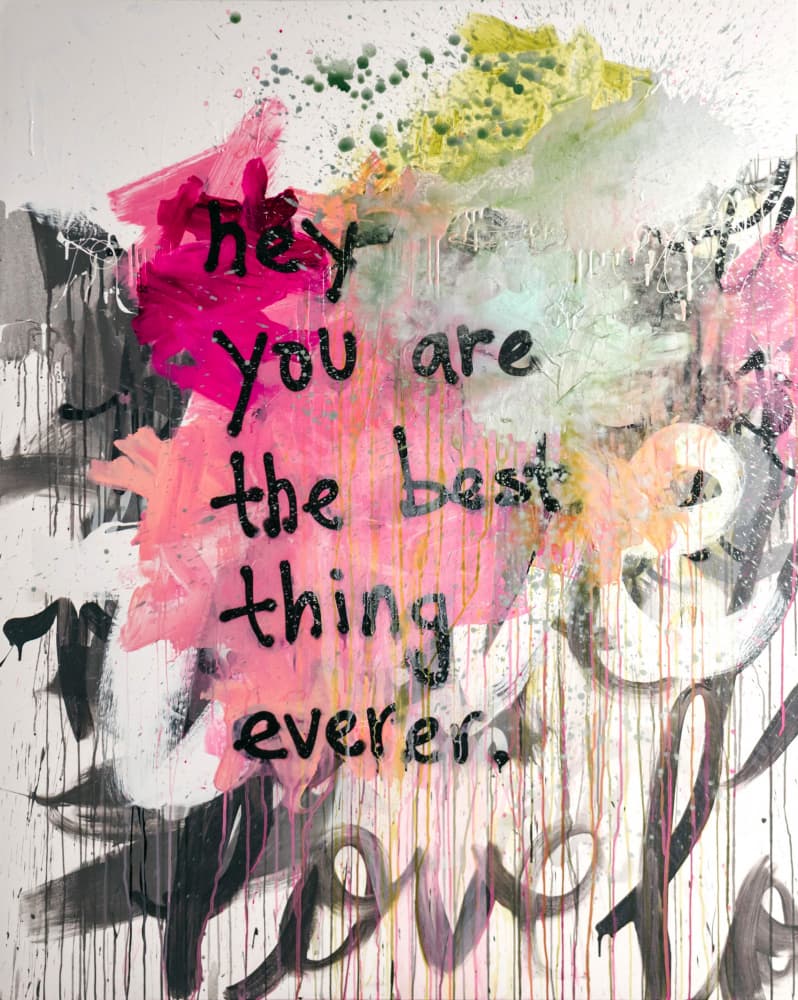 Hey You Are The Best by kent youngstrom — canvas wall art