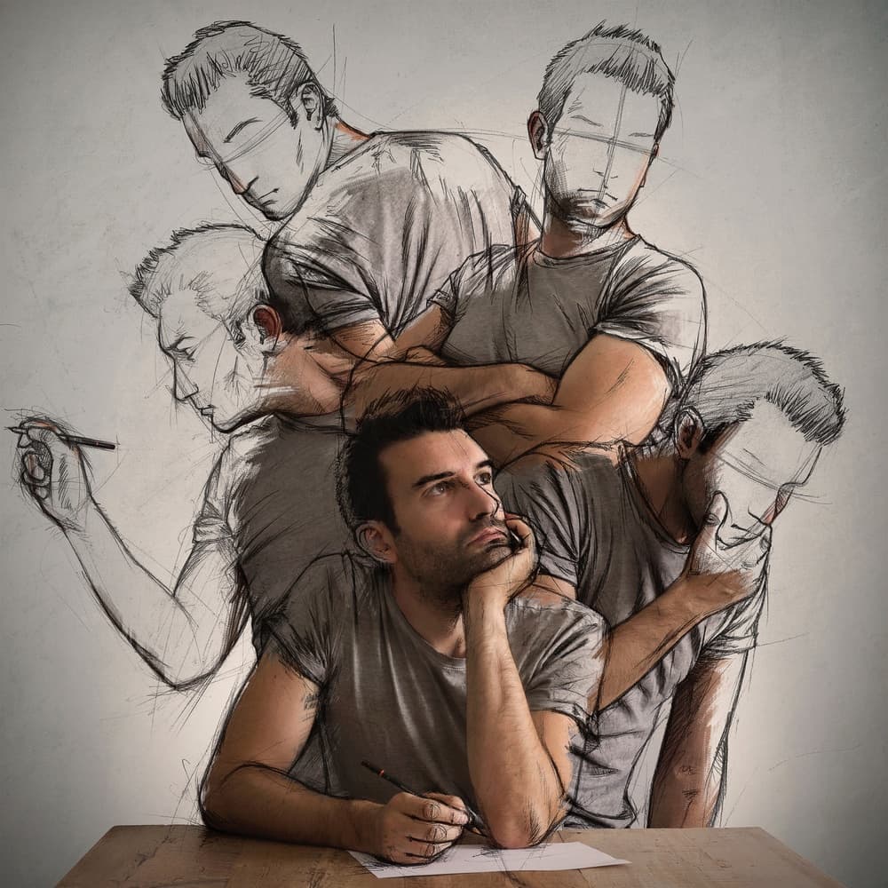 The Creative Process by Sebastien DEL GROSSO — canvas wall art