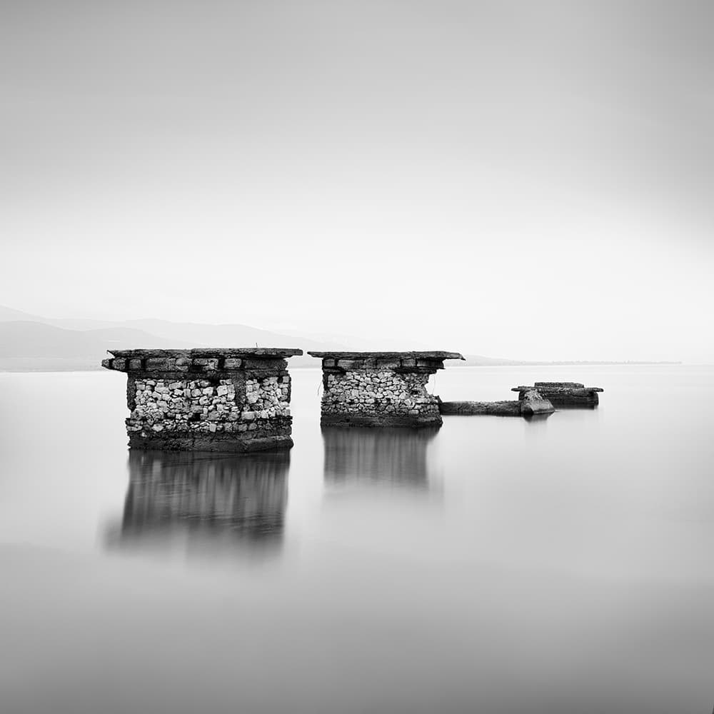 Still Stone Ruins by George Digalakis — canvas wall art