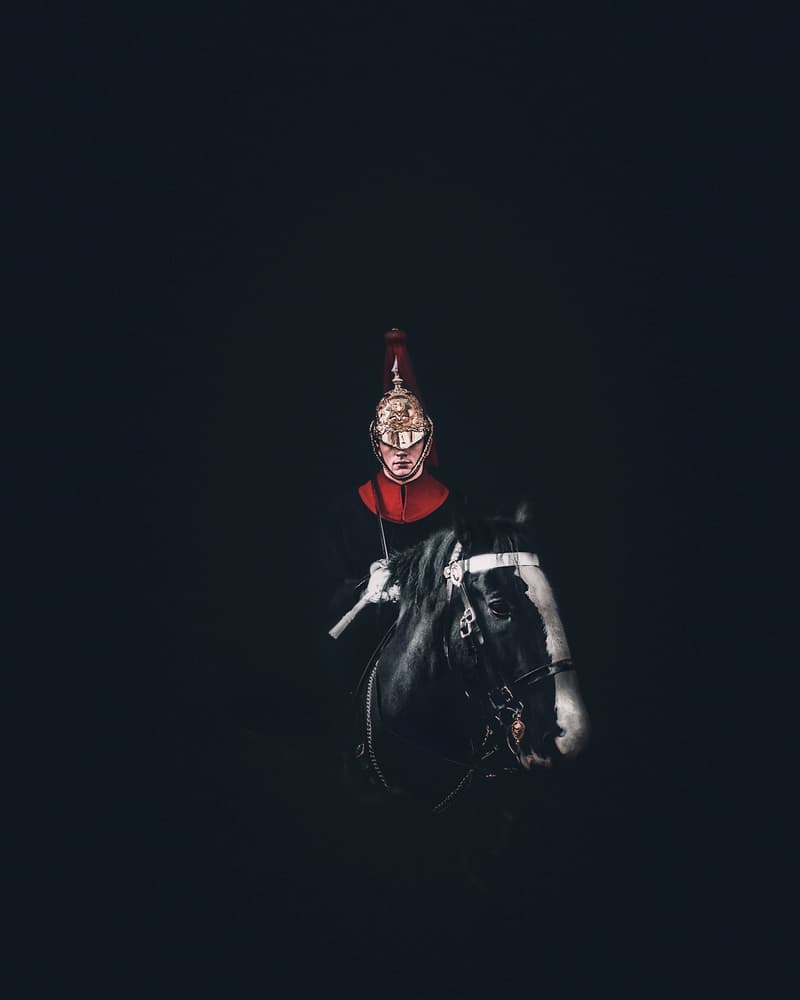 Regal Mounted Guard by David George — canvas wall art