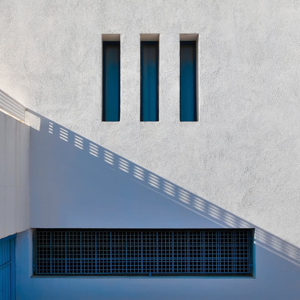 Geometric Shadows and Light by Markus Auerbach — canvas wall art