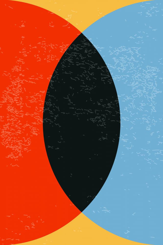 Midcentury Modern Abstract by jay stanley — canvas wall art