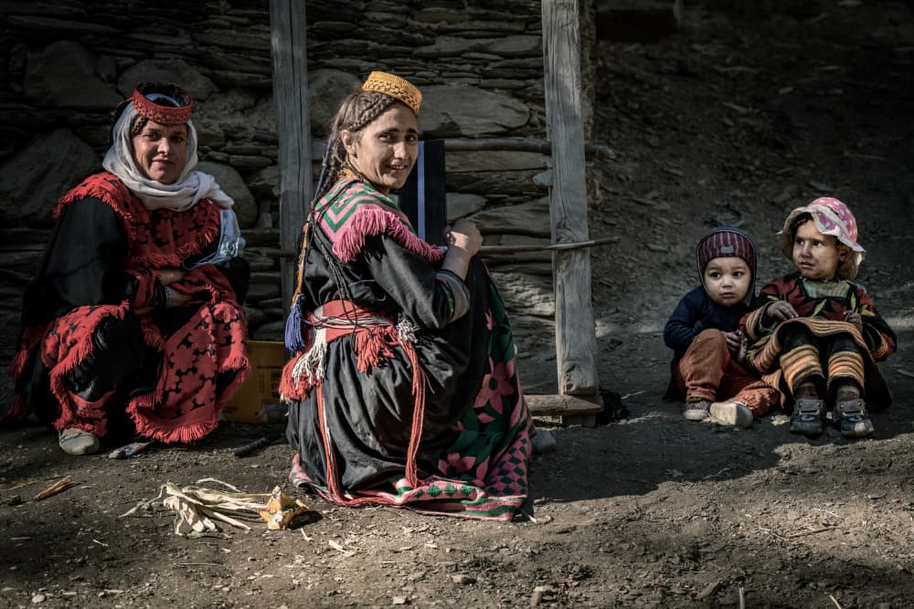 Traditional Mountain Family by Trevor Cole — canvas wall art