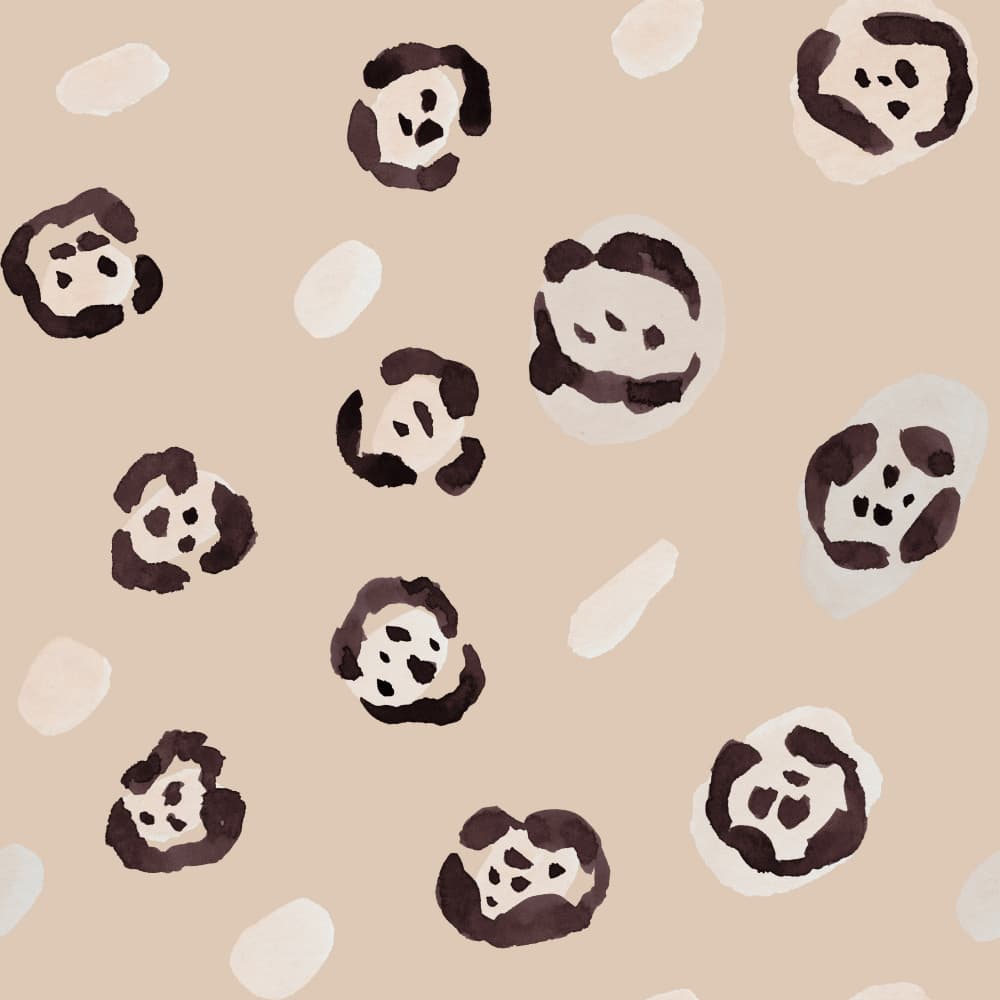 Organic Animal Pattern by Irene Demetri — canvas wall art