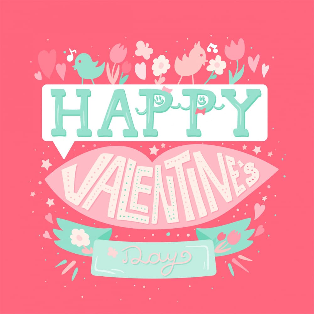 Happy Valentine Day by Marika Barsrsind β canvas wall art