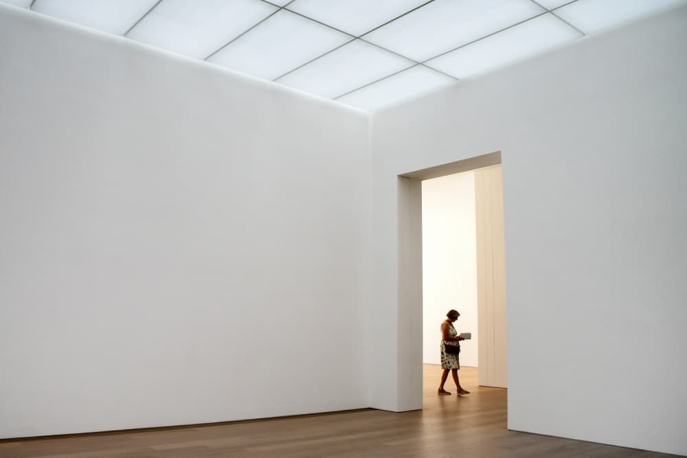 Walking While Reading by Lus Joosten — canvas wall art