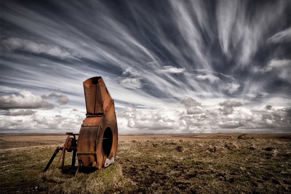 Abandoned Industrial Field by Þorsteinn H. Ingibergsson — canvas wall art