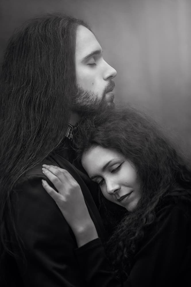 Tender Embrace by Bobby Kostadinov — canvas wall art