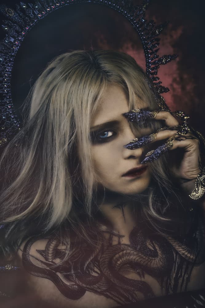 Dark Fantasy Queen by KOIKI — canvas wall art
