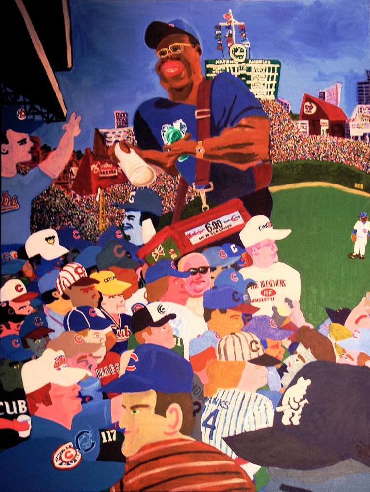 Ballpark Game Day by Steve Spencer — canvas wall art