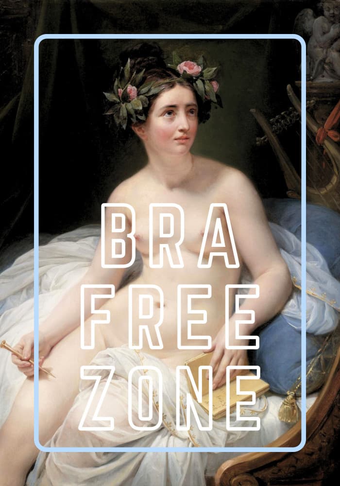 Classical Nude with Wreath by Athene Fritsch — canvas wall art