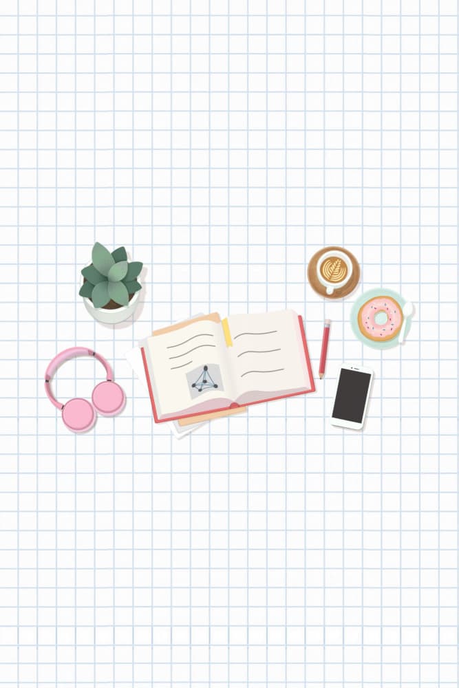 Coffee Donut Study Desk by Xuan Thai — canvas wall art