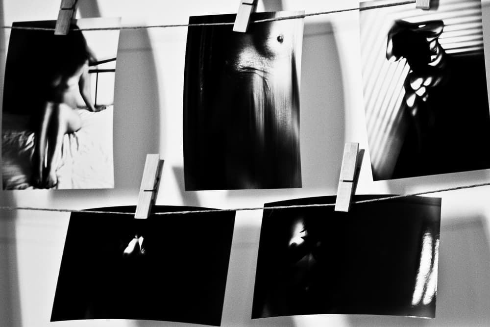 Hanging Nude Photographs by Bogdan Bouşcă — canvas wall art