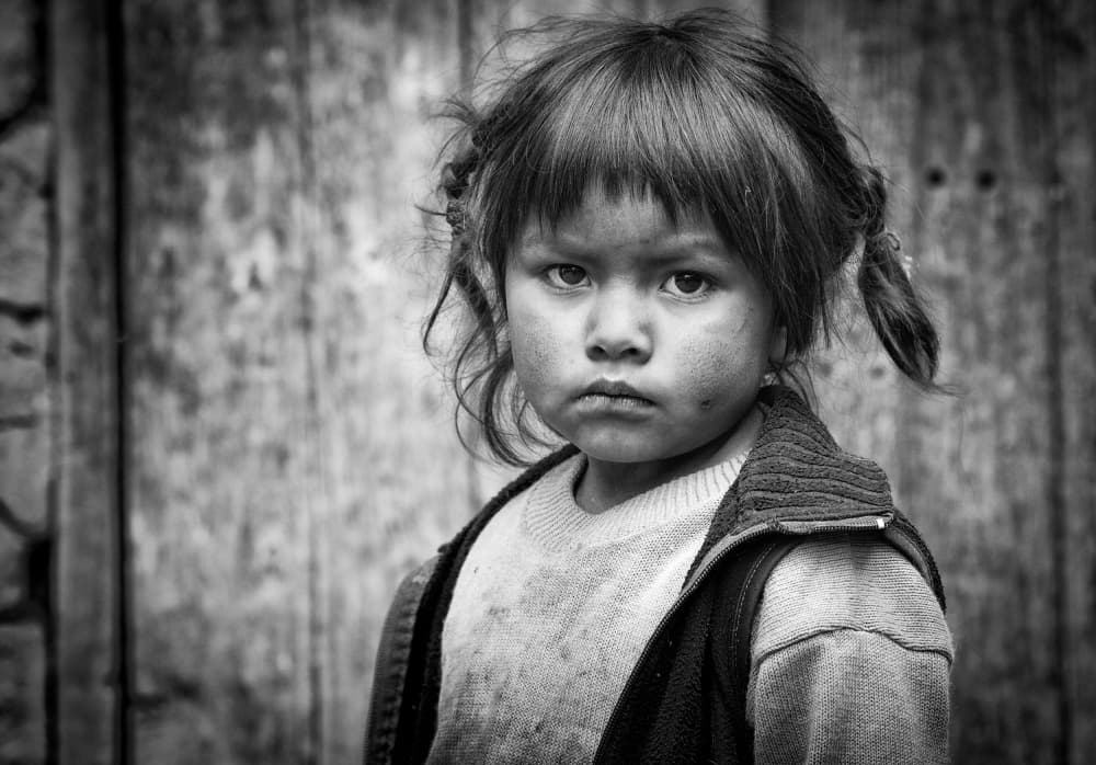 Serious Young Gaze by Stefan Nielsen — canvas wall art