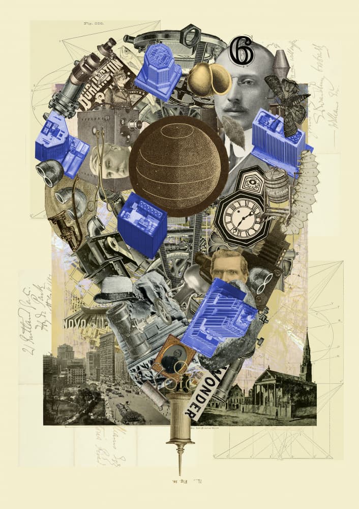 Steampunk City Heart by Pawel Pacholec — canvas wall art