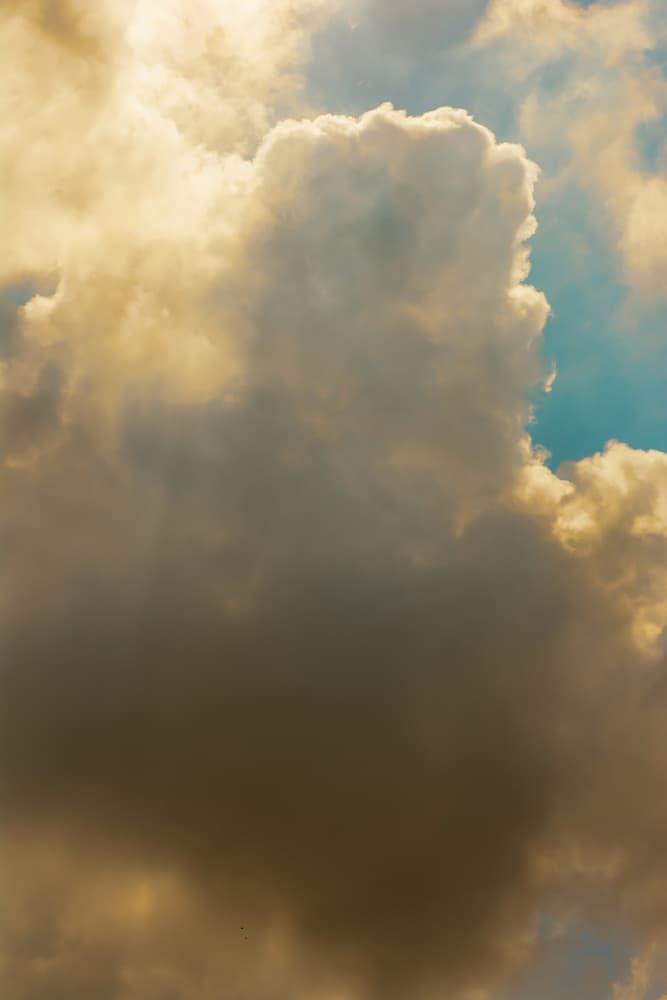 Sunlit Dramatic Sky by Tal Paz-Fridman — canvas wall art