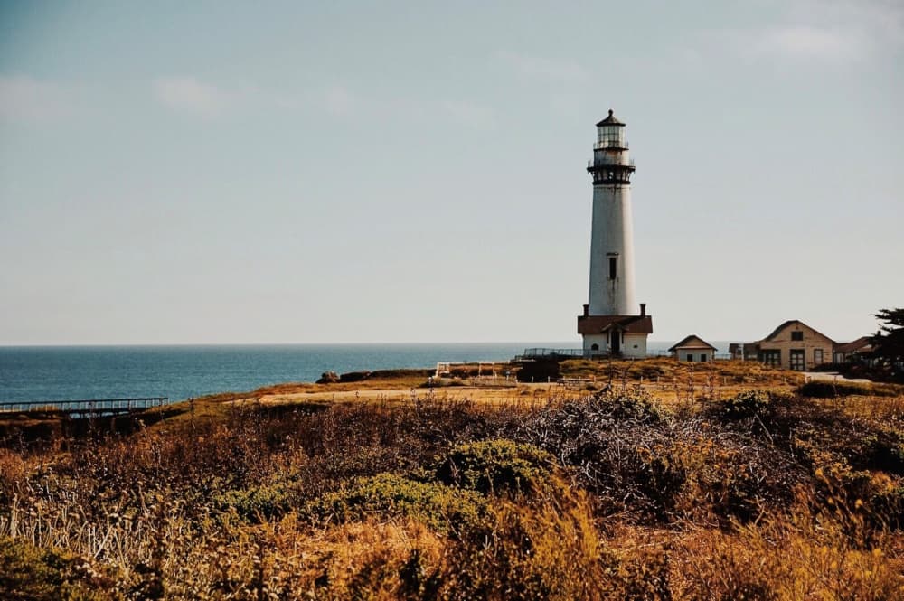 Historic Coastal Lighthouse by Del Mundo Imagery — canvas wall art