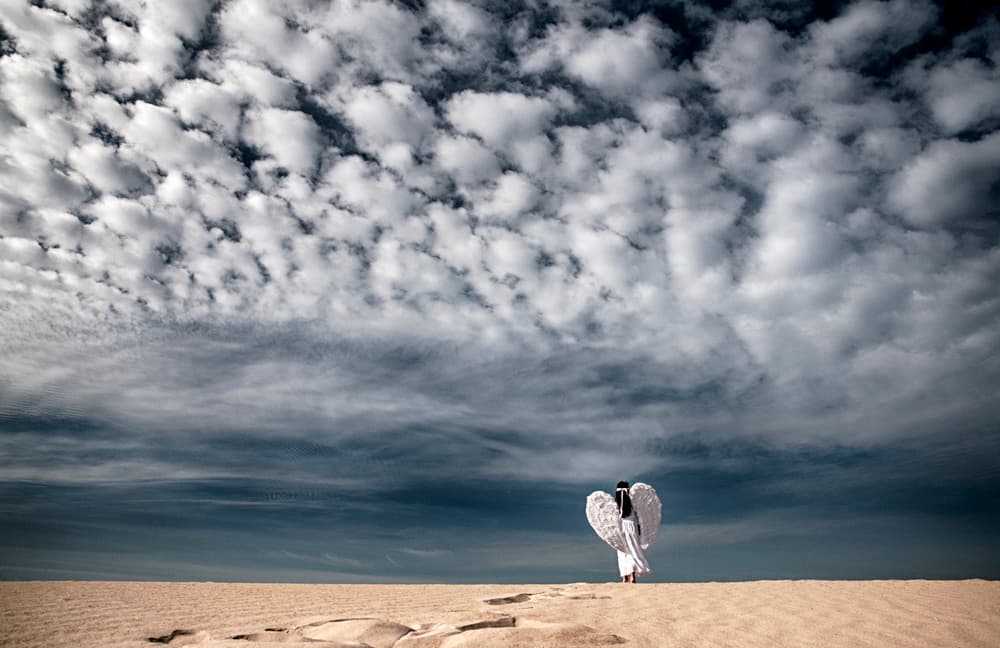 Desert Angel Dream by Miki Meir Levi — canvas wall art