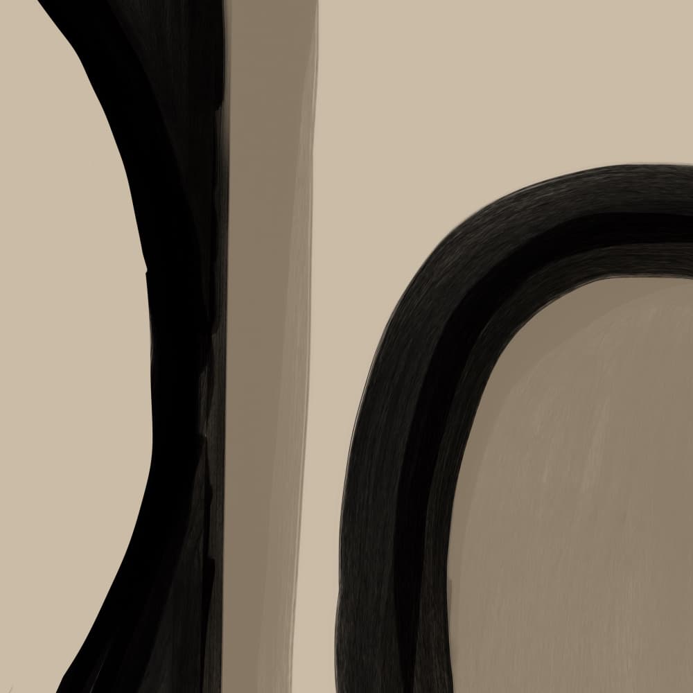 Organic Arch Forms by Studio Palette — canvas wall art