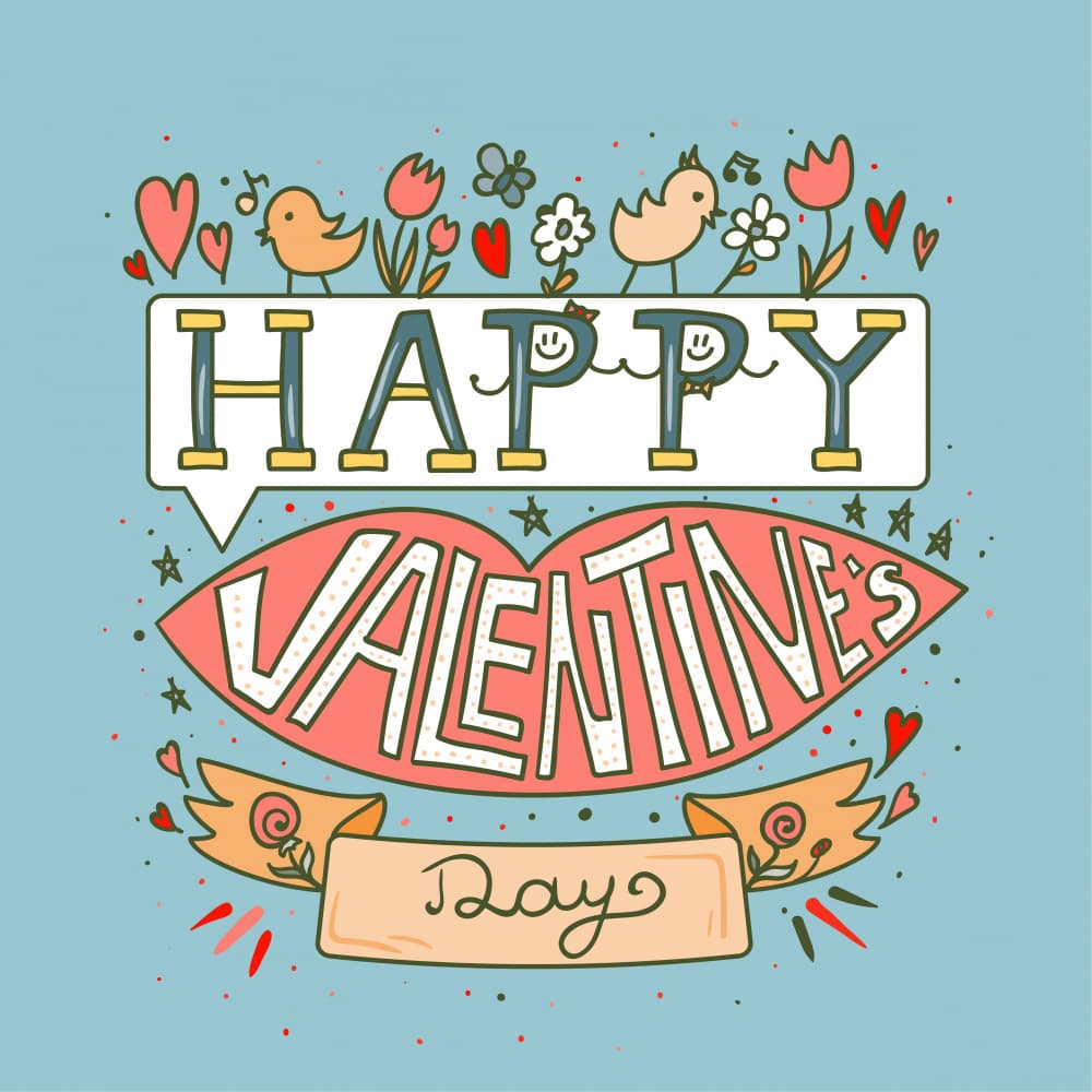 Happy Valentine's Day by Marika Barsrsind β canvas wall art