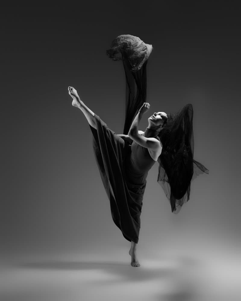 Dynamic Dance Movement by Rob Li — canvas wall art