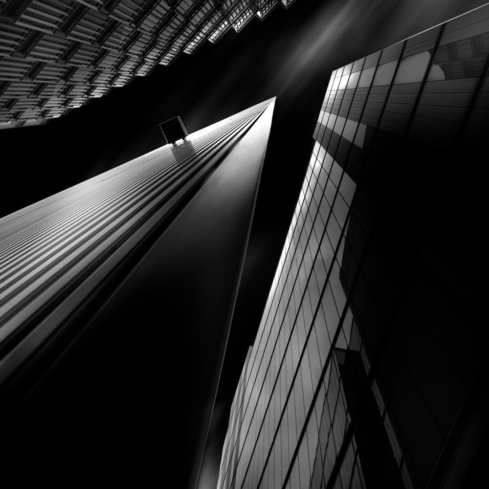 Urban Lines Ascent by Olavo Azevedo — canvas wall art