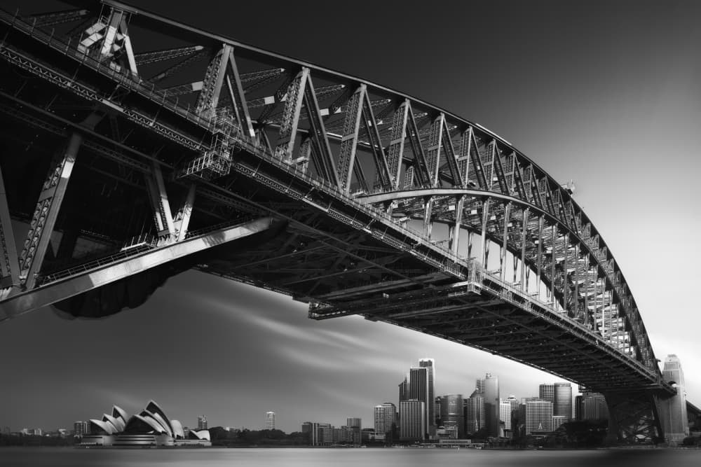Iconic Sydney Vista by Akira TAKAUE — canvas wall art