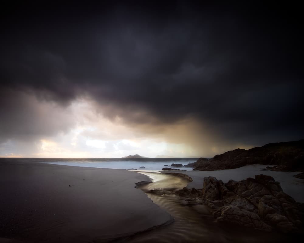 Dramatic Coastal Light by Santiago Pascual Buye — canvas wall art