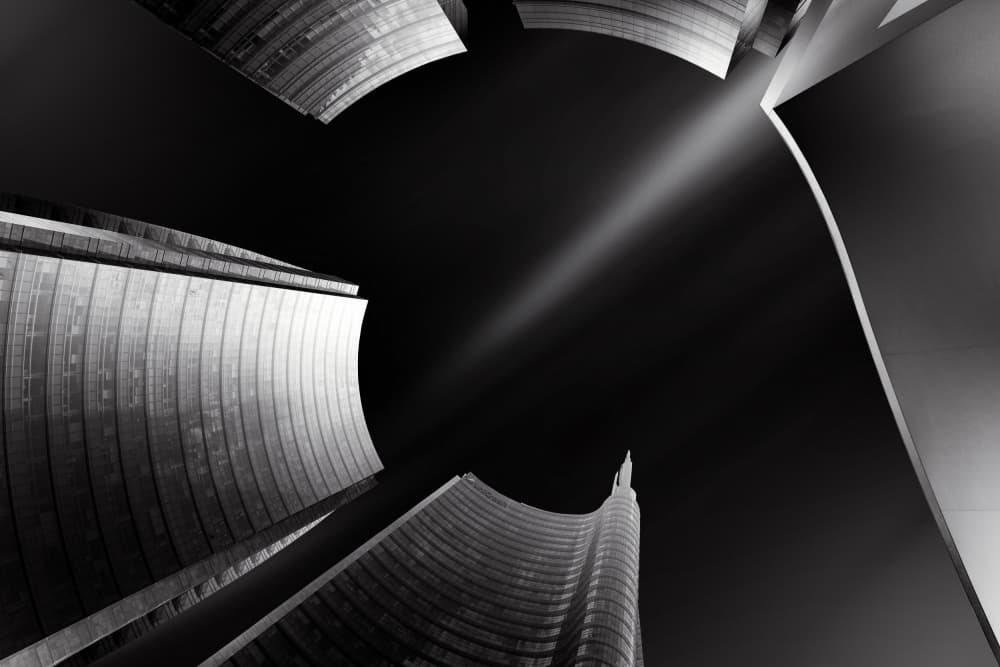 Dynamic Urban Curves by Jose Parejo — canvas wall art