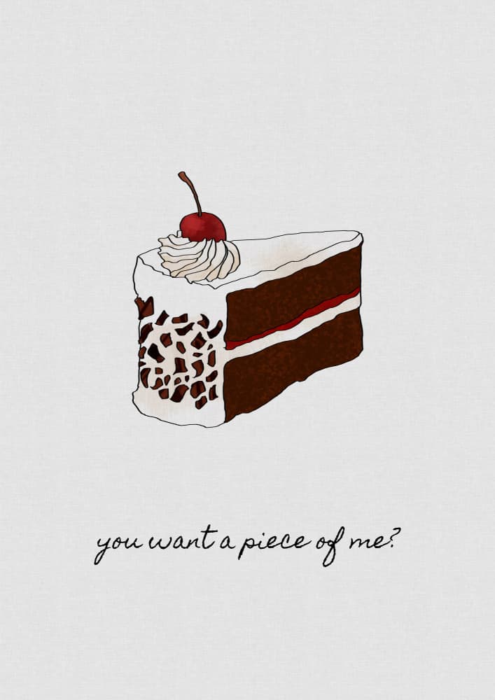 Sweet Piece Of Me by Orara Studio — canvas wall art