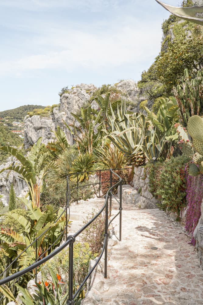 Exotic Mountain Garden Path by Henrike Schenk — canvas wall art
