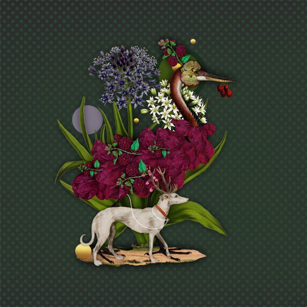 Whimsical Botanical Animals by Atelier MHB — canvas wall art