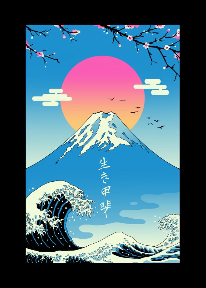 Ikigai by Vincent Trinidad — canvas wall art