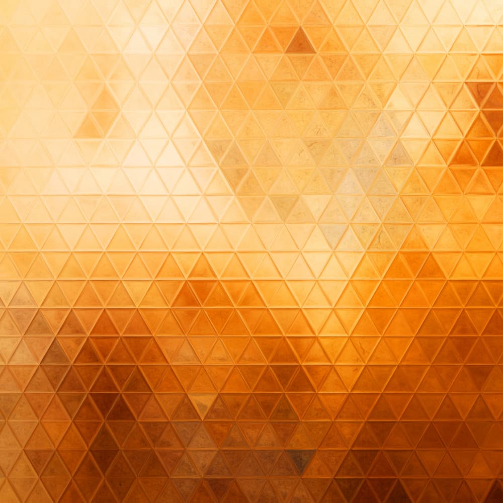 Warm Geometric Gradient by Justyna Jaszke — canvas wall art