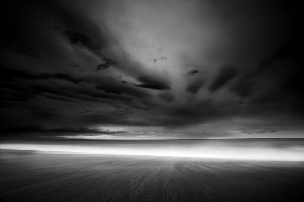 Moody Ocean Horizon by Takafumi Yamashita — canvas wall art