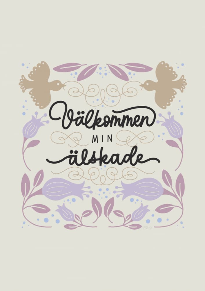 Welcome My Beloved by Sofie Björkgren-Näse — canvas wall art
