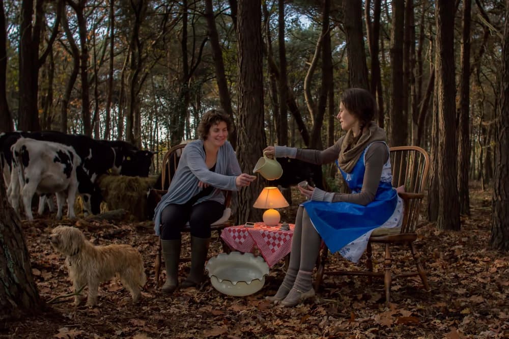 Cozy Forest Tea Time by Gert van den Bosch — canvas wall art